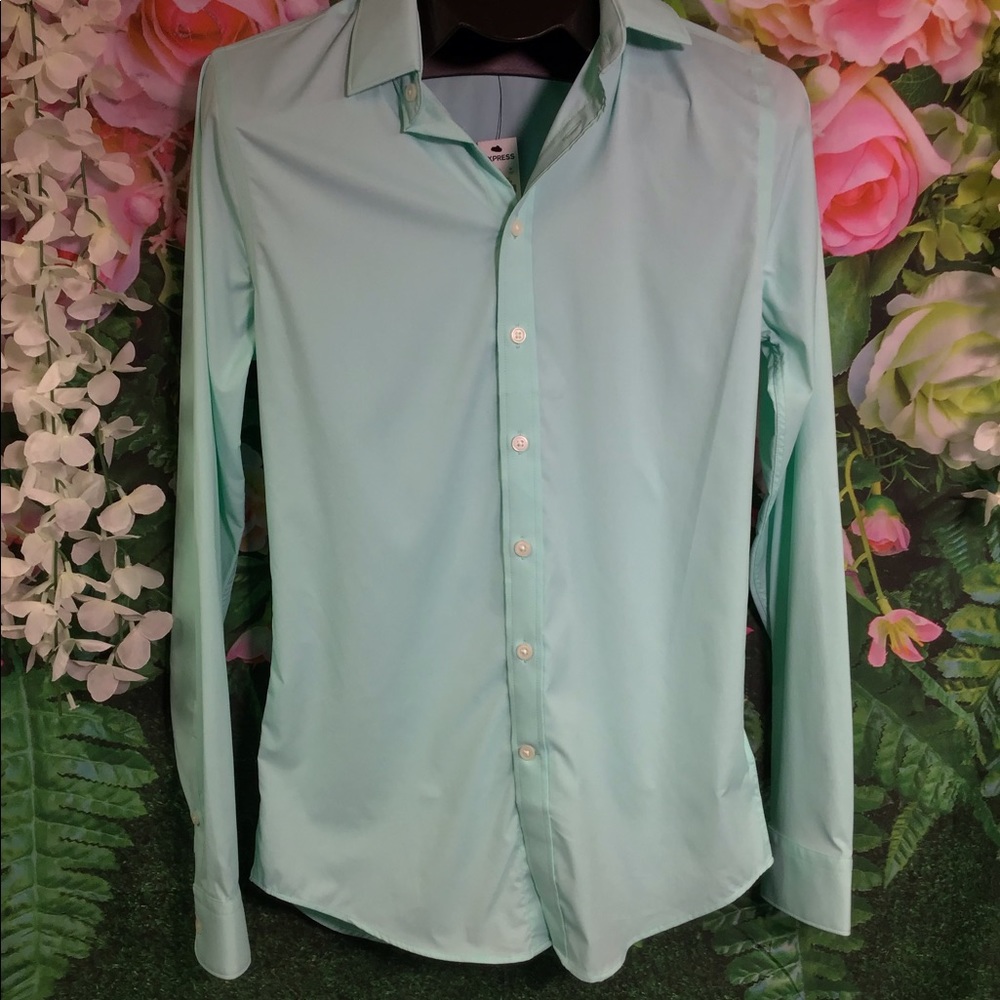 Express Mint Men’s Button Down - image 8